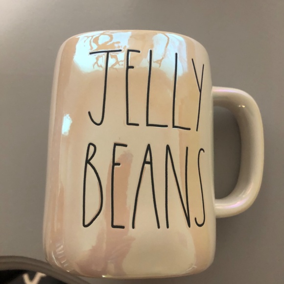 Rae Dunn collectible coffee mug Jelly Beans iridescent NEW - Picture 5 of 6